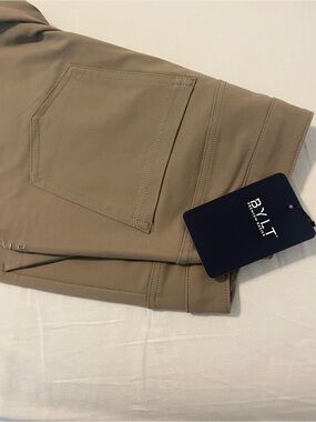 BYLT Basics Slim Chino Pants in Khaki